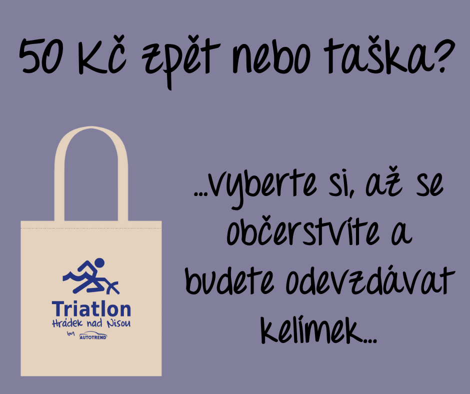 50 Kč zpět, nebo taška na nákupy